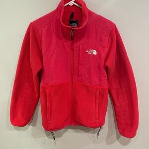 Womens The North Face Polartec Denali Fleece Jacket Size M Pink Winter Jacket
